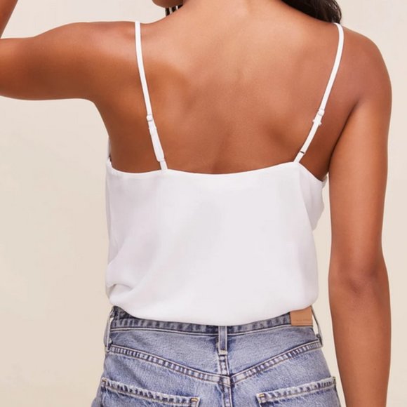 ASTR THE LABEL Cowl Drape Neck Bodysuit - Size M - Picture 4 of 4